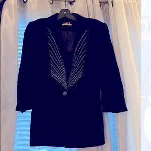 La Roc jacket with chain detail